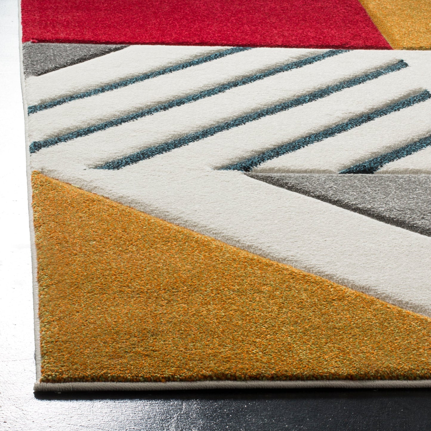 Tapis abstrait moderne du milieu du siècle SAFAVIEH Hollywood Tzana