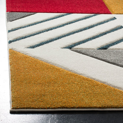 Tapis abstrait moderne du milieu du siècle SAFAVIEH Hollywood Tzana