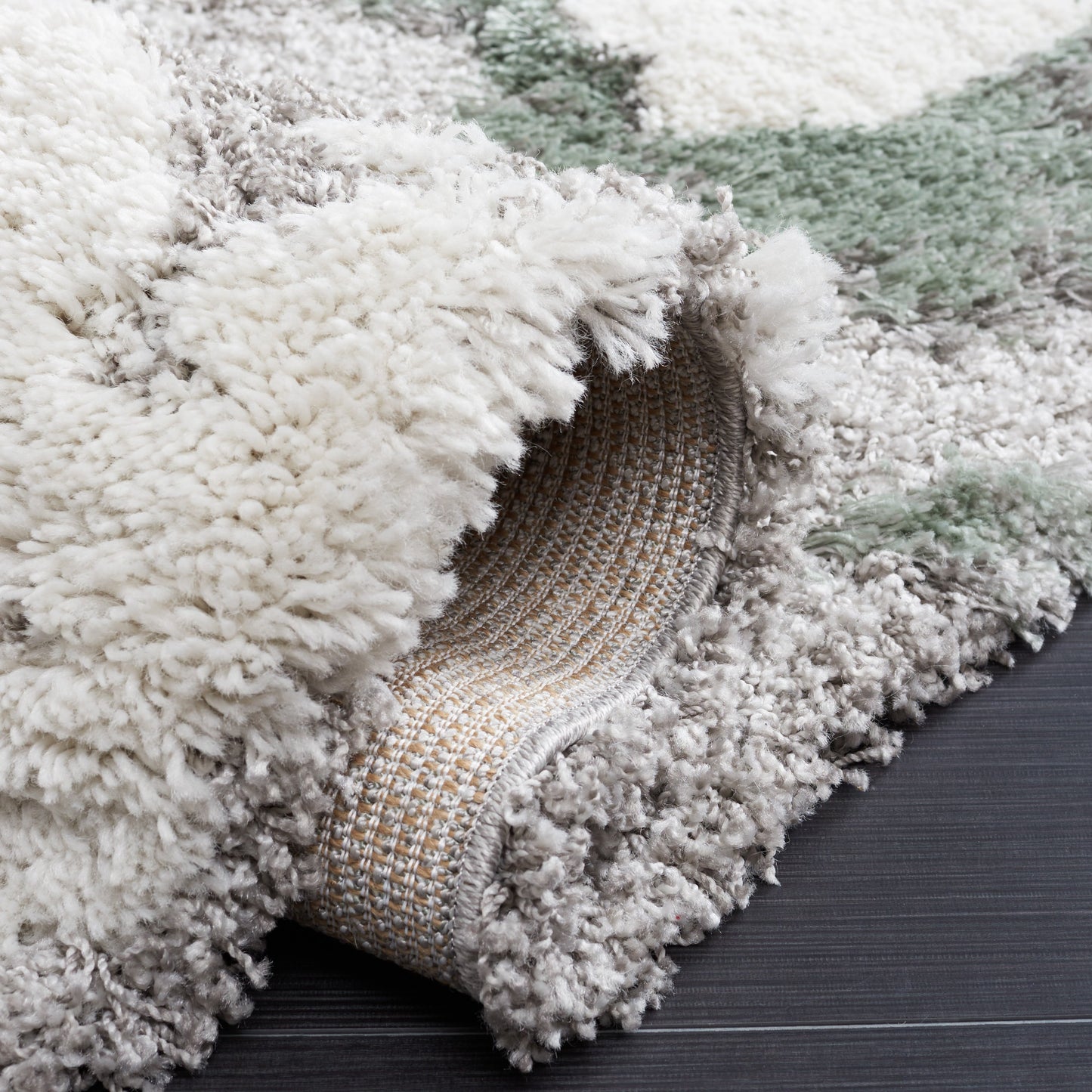 Tapis SAFAVIEH Horizon Shag Remona de 2,6 pouces d'épaisseur