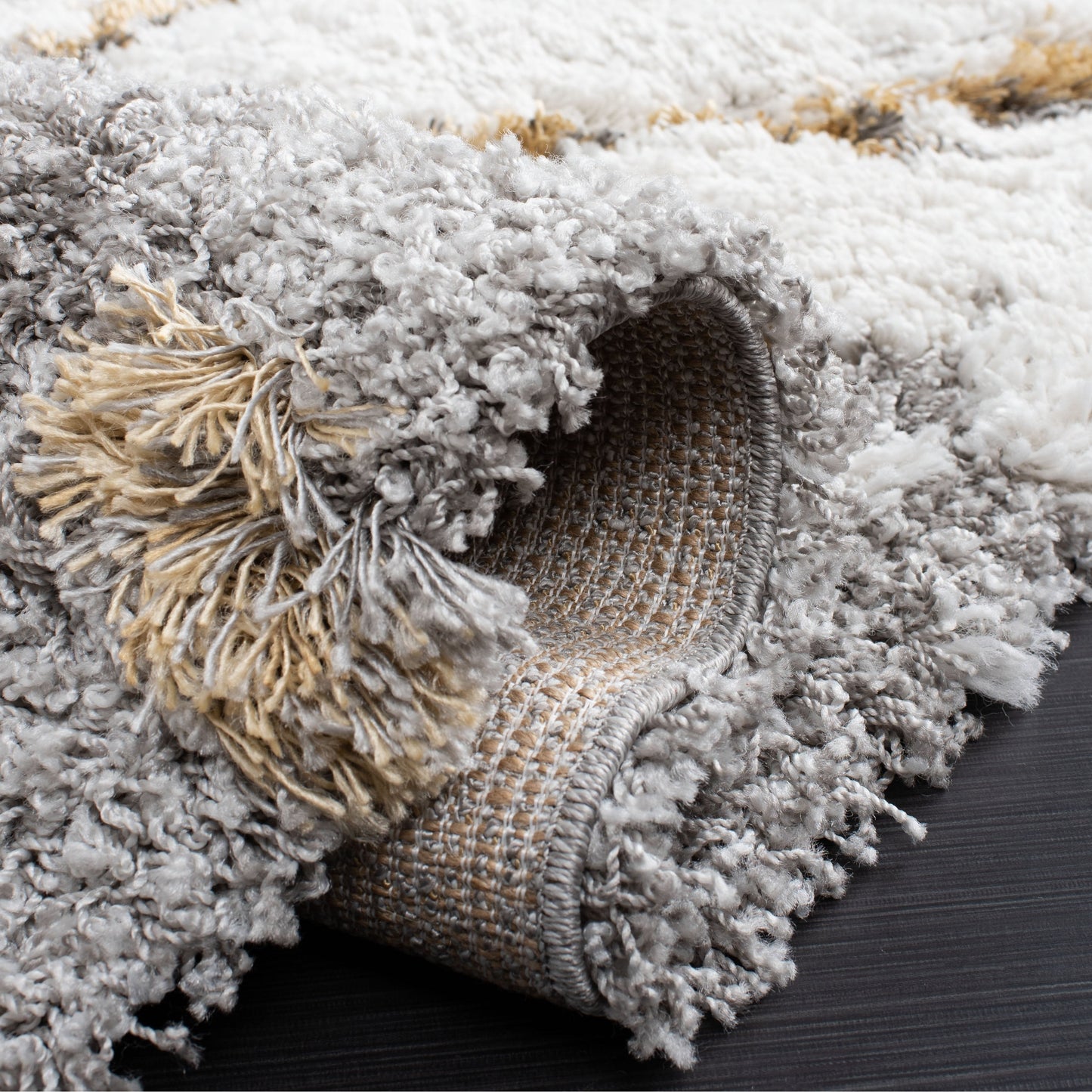Tapis SAFAVIEH Horizon Shag Remona de 2,6 pouces d'épaisseur