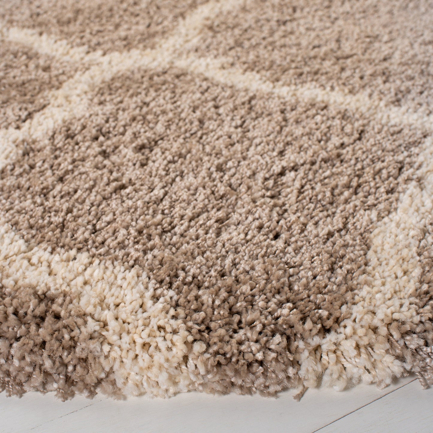 Tapis SAFAVIEH Hudson Shag Athena Trellis de 2 pouces d'épaisseur