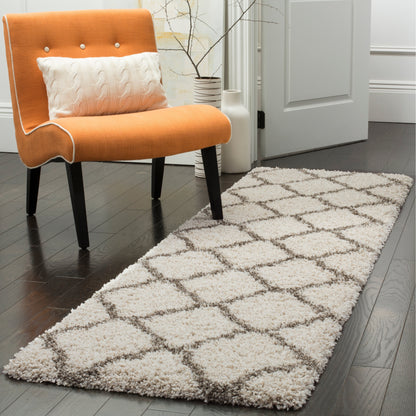Tapis SAFAVIEH Hudson Shag Athena Trellis de 2 pouces d'épaisseur