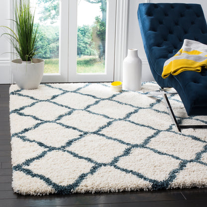 Tapis SAFAVIEH Hudson Shag Athena Trellis de 2 pouces d'épaisseur