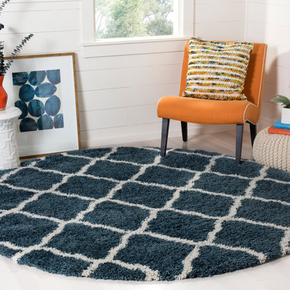 Tapis SAFAVIEH Hudson Shag Athena Trellis de 2 pouces d'épaisseur