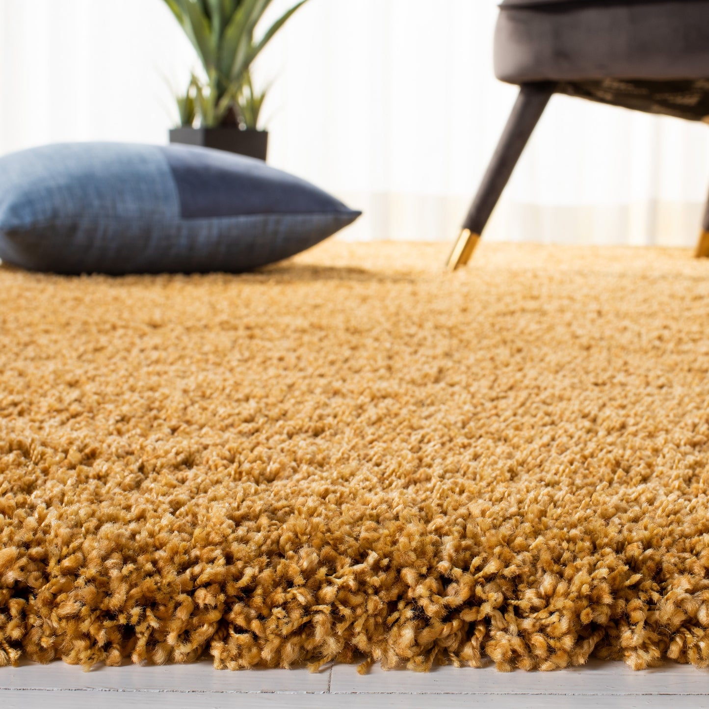 Tapis SAFAVIEH Hudson Shag Debi de 2 pouces d'épaisseur