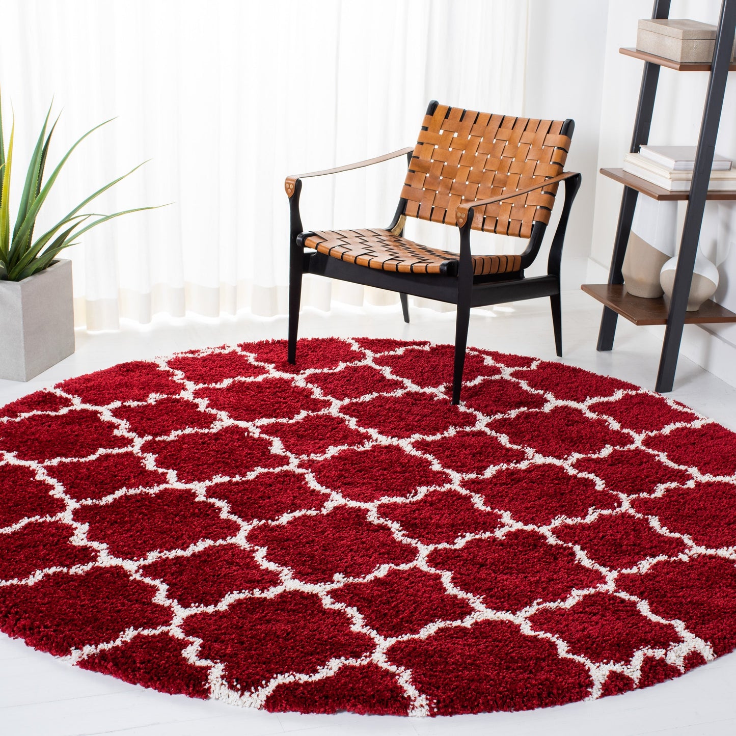 Tapis SAFAVIEH Hudson Shag Jeryl Glam Trellis 2 pouces