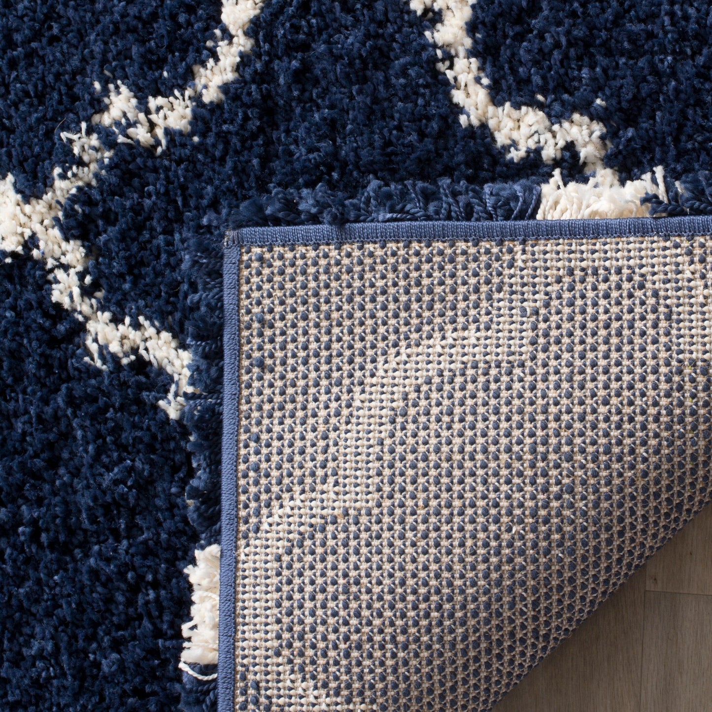 Tapis SAFAVIEH Hudson Shag Jeryl Glam Trellis 2 pouces