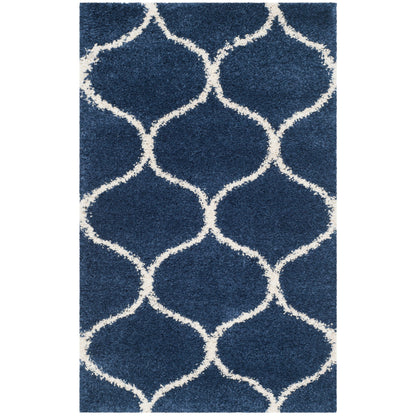 Tapis SAFAVIEH Hudson Shag Pushpa Trellis de 2 pouces d'épaisseur