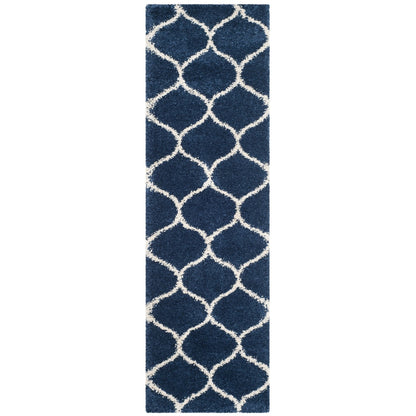 Tapis SAFAVIEH Hudson Shag Pushpa Trellis de 2 pouces d'épaisseur