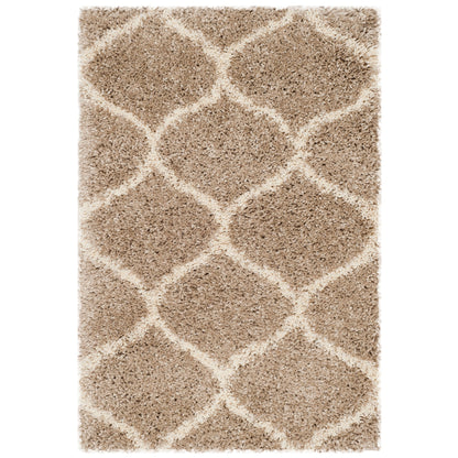 Tapis SAFAVIEH Hudson Shag Pushpa Trellis de 2 pouces d'épaisseur