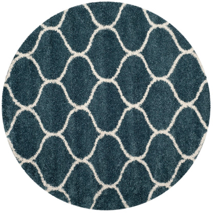 Tapis SAFAVIEH Hudson Shag Pushpa Trellis de 2 pouces d'épaisseur
