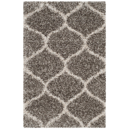 Tapis SAFAVIEH Hudson Shag Pushpa Trellis de 2 pouces d'épaisseur