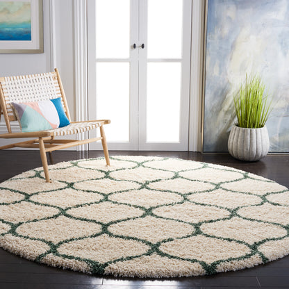 Tapis SAFAVIEH Hudson Shag Pushpa Trellis de 2 pouces d'épaisseur