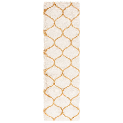 Tapis SAFAVIEH Hudson Shag Pushpa Trellis de 2 pouces d'épaisseur