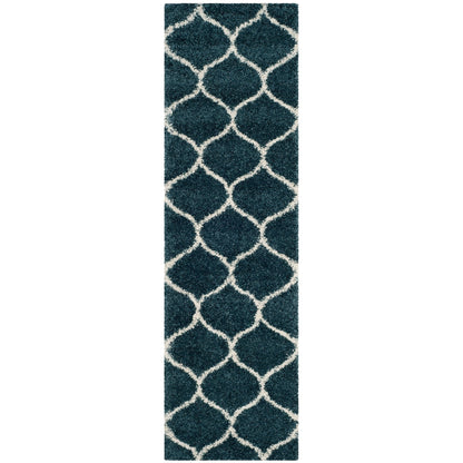 Tapis SAFAVIEH Hudson Shag Pushpa Trellis de 2 pouces d'épaisseur