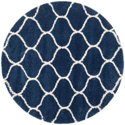 Tapis SAFAVIEH Hudson Shag Pushpa Trellis de 2 pouces d'épaisseur