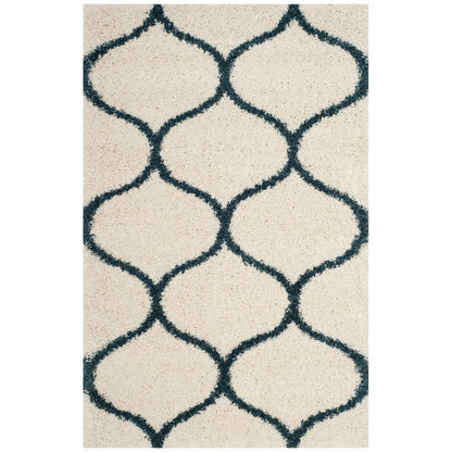 Tapis SAFAVIEH Hudson Shag Pushpa Trellis de 2 pouces d'épaisseur