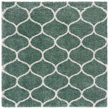 Tapis SAFAVIEH Hudson Shag Pushpa Trellis de 2 pouces d'épaisseur