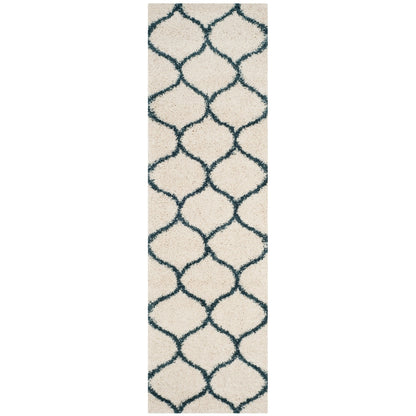 Tapis SAFAVIEH Hudson Shag Pushpa Trellis de 2 pouces d'épaisseur