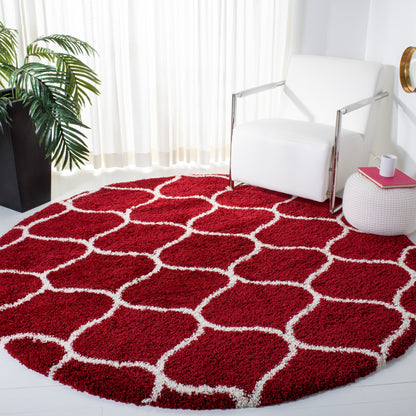 Tapis SAFAVIEH Hudson Shag Pushpa Trellis de 2 pouces d'épaisseur