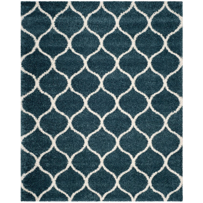 Tapis SAFAVIEH Hudson Shag Pushpa Trellis de 2 pouces d'épaisseur