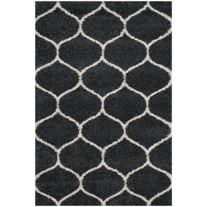 Tapis SAFAVIEH Hudson Shag Pushpa Trellis de 2 pouces d'épaisseur