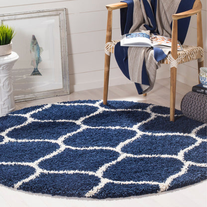 Tapis SAFAVIEH Hudson Shag Pushpa Trellis de 2 pouces d'épaisseur