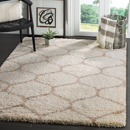 Tapis SAFAVIEH Hudson Shag Pushpa Trellis de 2 pouces d'épaisseur