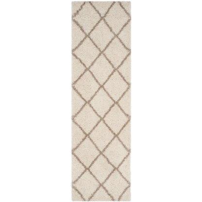 Tapis SAFAVIEH Hudson Shag Raili Diamond Treillis de 2 pouces d'épaisseur