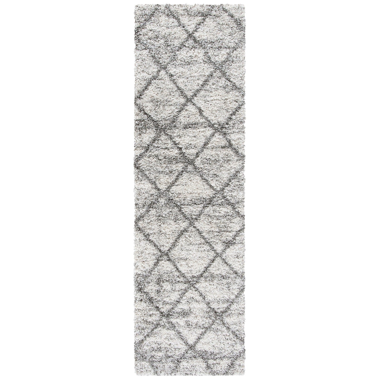 Tapis SAFAVIEH Hudson Shag Raili Diamond Treillis de 2 pouces d'épaisseur