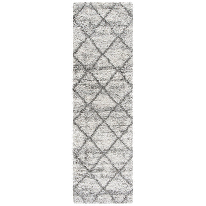 Tapis SAFAVIEH Hudson Shag Raili Diamond Treillis de 2 pouces d'épaisseur
