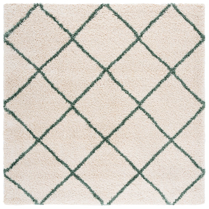 Tapis SAFAVIEH Hudson Shag Raili Diamond Treillis de 2 pouces d'épaisseur
