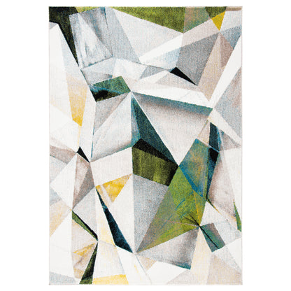 Tapis SAFAVIEH Hudson Shag Raili Diamond Treillis de 2 pouces d'épaisseur