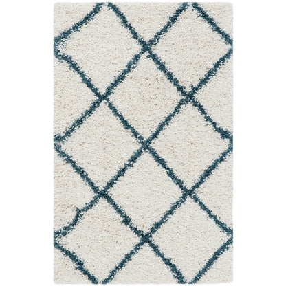 Tapis SAFAVIEH Hudson Shag Raili Diamond Treillis de 2 pouces d'épaisseur