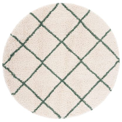 Tapis SAFAVIEH Hudson Shag Raili Diamond Treillis de 2 pouces d'épaisseur