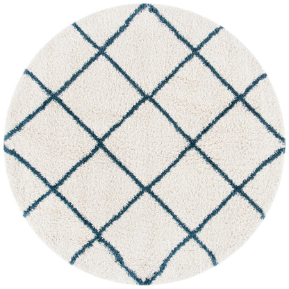Tapis SAFAVIEH Hudson Shag Raili Diamond Treillis de 2 pouces d'épaisseur