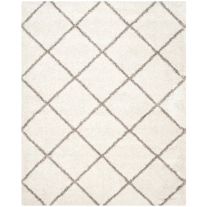Tapis SAFAVIEH Hudson Shag Raili Diamond Treillis de 2 pouces d'épaisseur