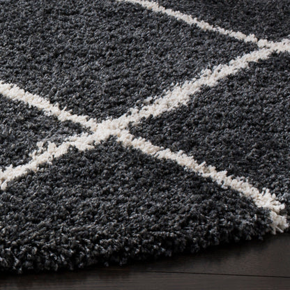 Tapis SAFAVIEH Hudson Shag Raili Diamond Treillis de 2 pouces d'épaisseur