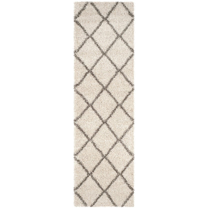 Tapis SAFAVIEH Hudson Shag Raili Diamond Treillis de 2 pouces d'épaisseur
