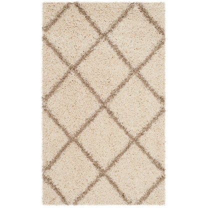 Tapis SAFAVIEH Hudson Shag Raili Diamond Treillis de 2 pouces d'épaisseur