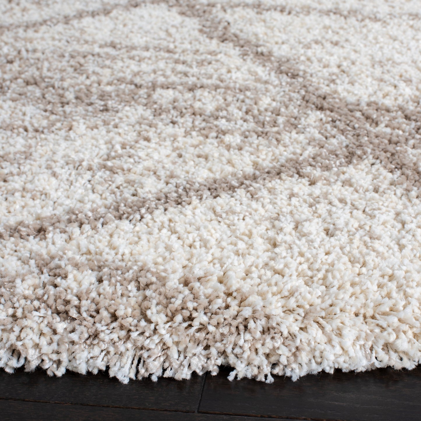 Tapis SAFAVIEH Hudson Shag Raili Diamond Treillis de 2 pouces d'épaisseur