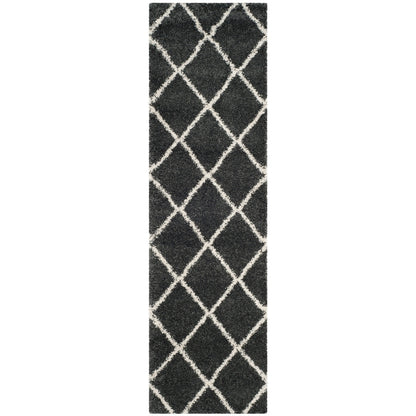 Tapis SAFAVIEH Hudson Shag Raili Diamond Treillis de 2 pouces d'épaisseur