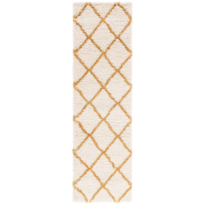 Tapis SAFAVIEH Hudson Shag Raili Diamond Treillis de 2 pouces d'épaisseur