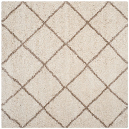 Tapis SAFAVIEH Hudson Shag Raili Diamond Treillis de 2 pouces d'épaisseur