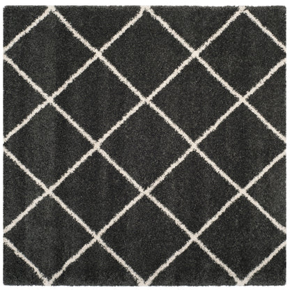 Tapis SAFAVIEH Hudson Shag Raili Diamond Treillis de 2 pouces d'épaisseur