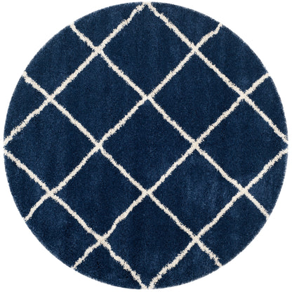 Tapis SAFAVIEH Hudson Shag Raili Diamond Treillis de 2 pouces d'épaisseur