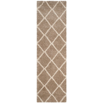 Tapis SAFAVIEH Hudson Shag Raili Diamond Treillis de 2 pouces d'épaisseur