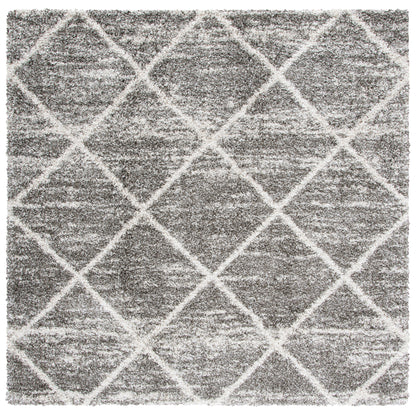Tapis SAFAVIEH Hudson Shag Raili Diamond Treillis de 2 pouces d'épaisseur