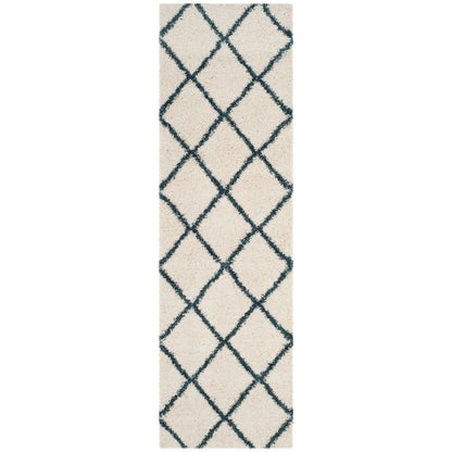 Tapis SAFAVIEH Hudson Shag Raili Diamond Treillis de 2 pouces d'épaisseur