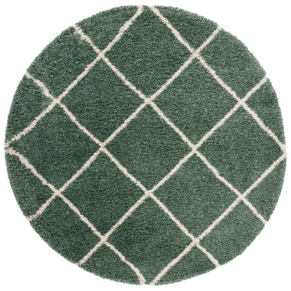 Tapis SAFAVIEH Hudson Shag Raili Diamond Treillis de 2 pouces d'épaisseur